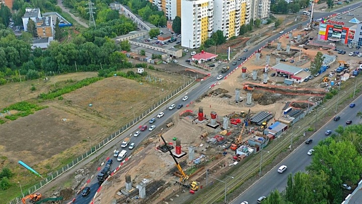 В Самаре 1 октября полностью закроют перекресток улиц Ново-Садовая и Советской Армии