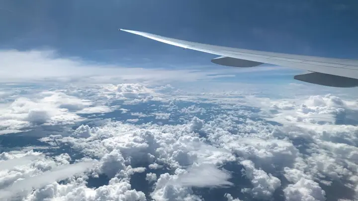 Самолёт United Airlines вспыхнул в воздухе