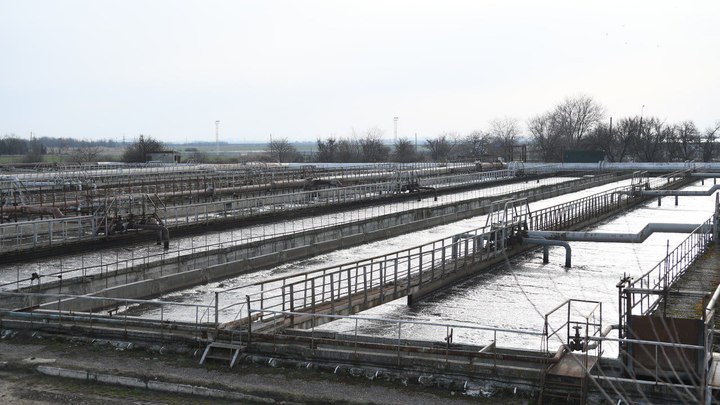 Первый этап реконструкции очистных сооружений в Елизаветинской выполнен