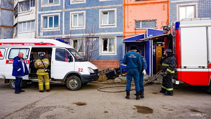 Самогон загорелся на балконе в Подмосковье