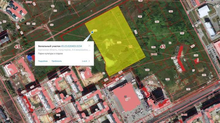 В Кургане власти построят парк для Заозерного