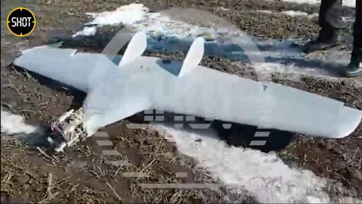 Видео упавшего беспилотника в Тульской области распространили в сети