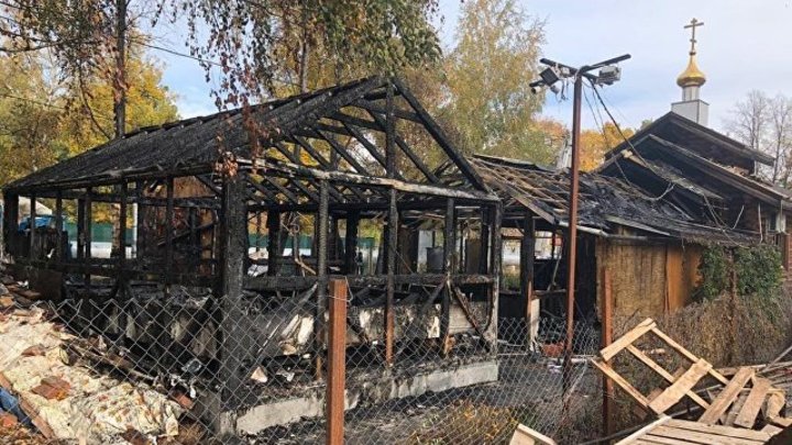 В московском Косино-Ухтомском пытались сжечь православный храм