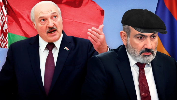 Никуда он от нас не денется: Лукашенко пошутил над Пашиняном во время фотосессии