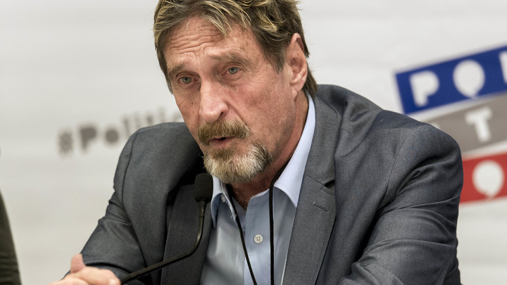 Тело основателя компании McAfee нашли сразу после новости об экстрадиции