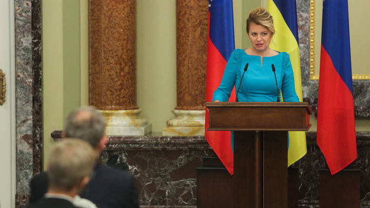 Президент Словакии призвала приостановить помощь Украине