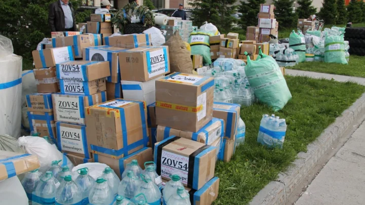 Помощь бойцам и семьям Донбасса: ещё две фуры с грузом отправили на СВО неравнодушные новосибирцы