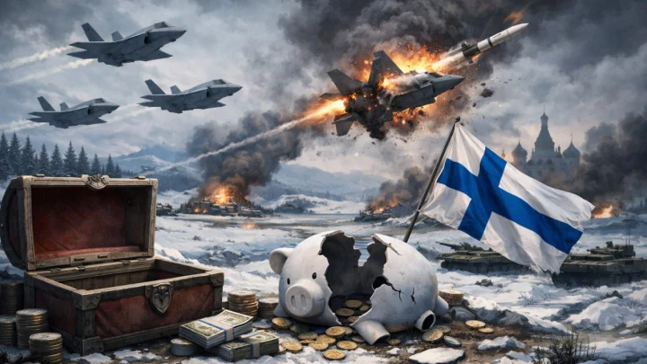 Хеннингсен: Финляндия опустошила казну ради F-35, которые Россия уничтожит за сутки