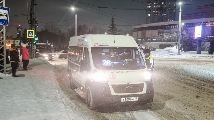Дептранс и ГИБДД в ходе рейда проверили графики городского транспорта в Иванове