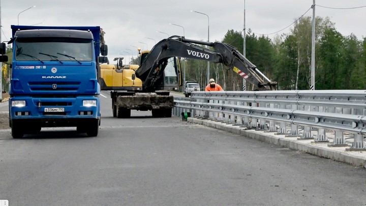 Одну полосу Московского скоростного диаметра закроют для проезда