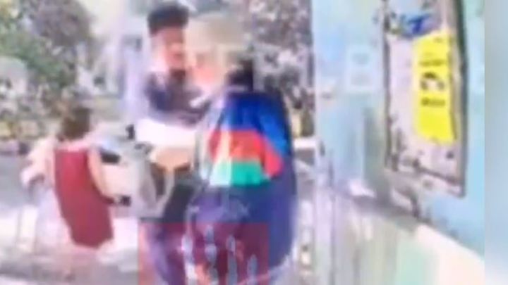 Челябинец, толкнувший 85-летнего пенсионера, еще и пнул его собаку