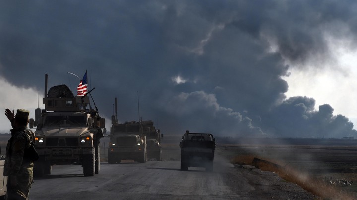 Русские спасли сирийцев от американских солдат. Военные США открыли огонь на поражение