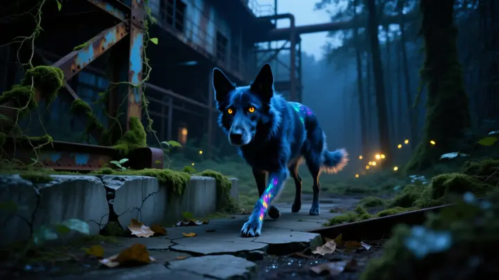 В Чернобыле обнаружены собаки необычного синего окраса: ученые ищут разгадку