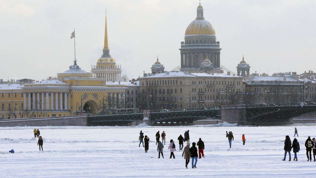 Санкт петербург январь