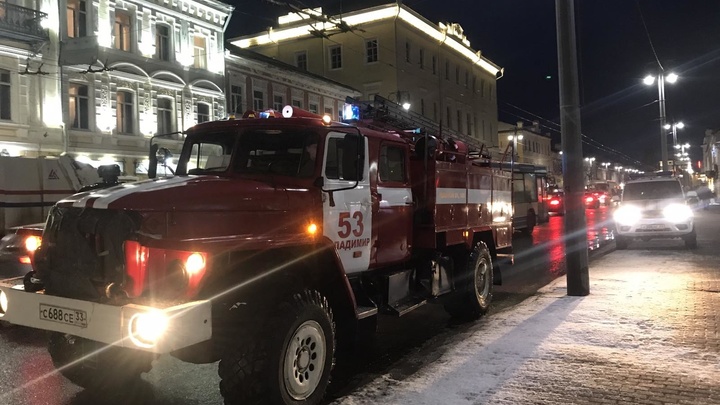 Во Владимире второй раз за три недели горели Торговые ряды