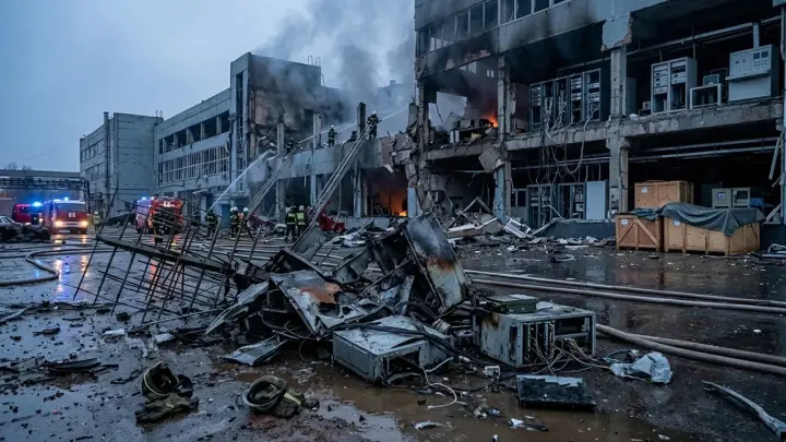Атака БПЛА ВСУ на регионы России 25 июля: несколько детей погибло, ранены мирные жители в ряде регионов России, пожар на НПЗ,