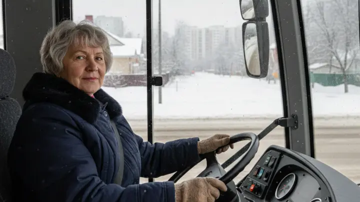 Мострансавто приглашает женщин старше 60 лет стать водителями автобусов