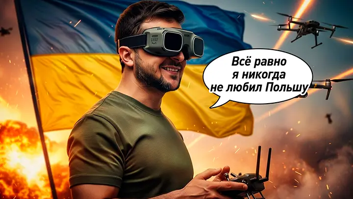 Сбивать Герани полякам помогли белорусы:  Польша вступила в игру против России — вышел стыд