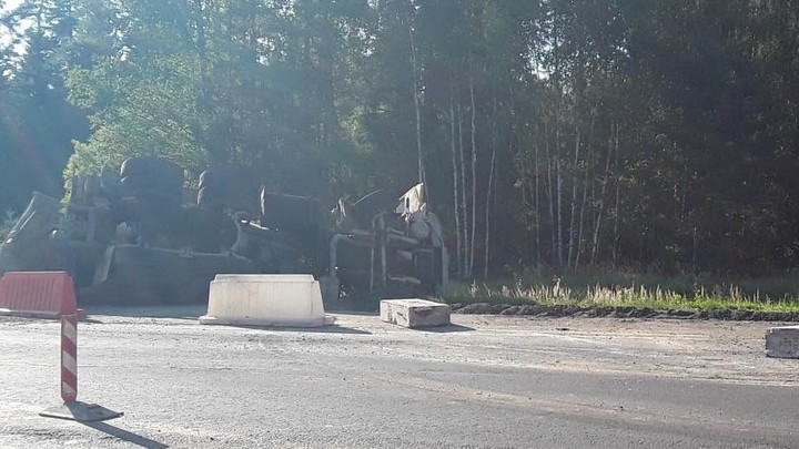 ДТП с автобетоносмесителем на трассе Золотое Кольцо: новые подробности