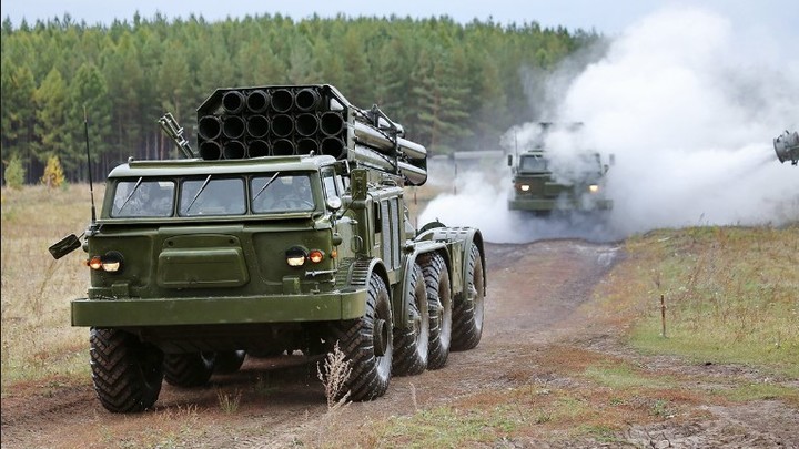 Русские показали, как вызвать Ураган на Украине за полторы минуты