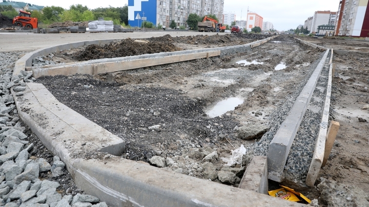 В Кургане в Заозерном построят дорогу с отдельной полосой для городских автобусов