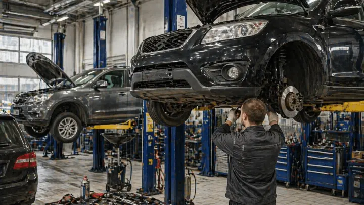 В России техобслуживание автомобилей подорожает на 10% в 2026 году