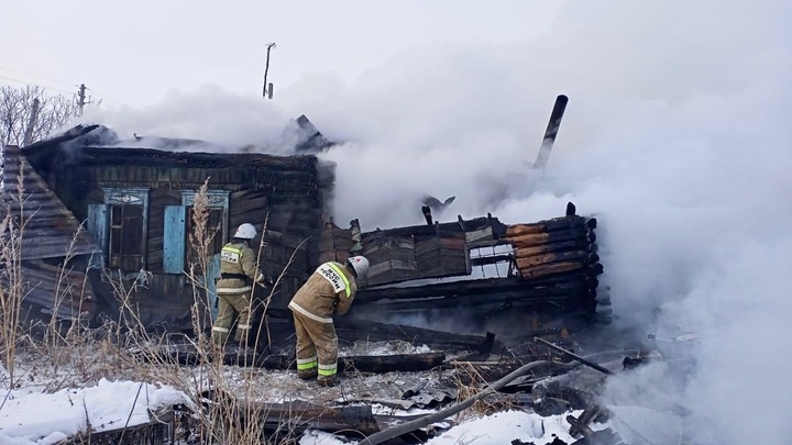 В новом году в Курганской области уже случилось 35 пожаров, есть жертвы