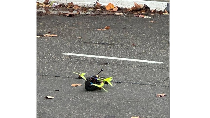 Квадрокоптер, найденный в центре Туапсе, власти назвали учебной тренировкой