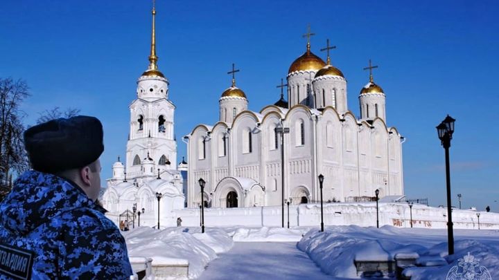 Во Владимире в Крещение проруби и храмы будет охранять Росгвардия