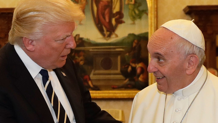 Зачем Папа Франциск и Трамп встречались в Ватикане