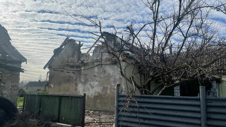 Украинские боевики обстреляли посёлок Днепряны на Херсонщине
