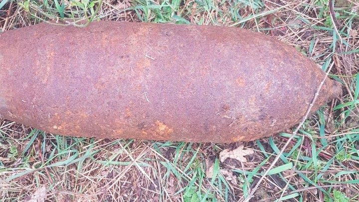 На кладбище в Крымском районе нашли 50-килограммовую бомбу времён Великой отечественной войны