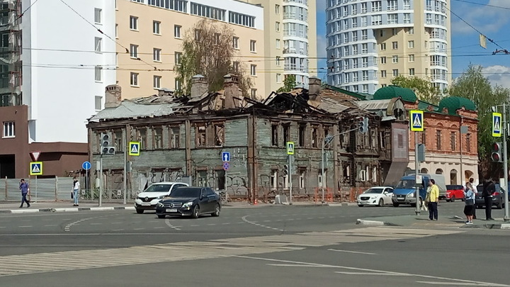 Объект культурного наследия Дом Чардымова отреставрируют в Нижнем Новгороде