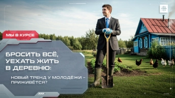 Бросить всё, уехать жить в деревню: новый тренд у молодёжи – приживётся?