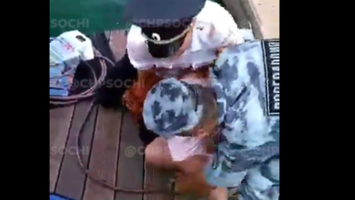 Я на губернатора работаю: в Сочи полицейские жестко скрутили туристок у морпорта