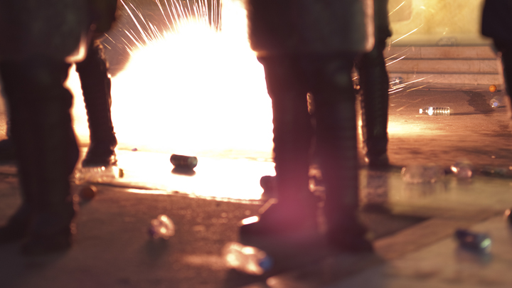 Неизвестный взорвал петарду в офисе новосибирского банка