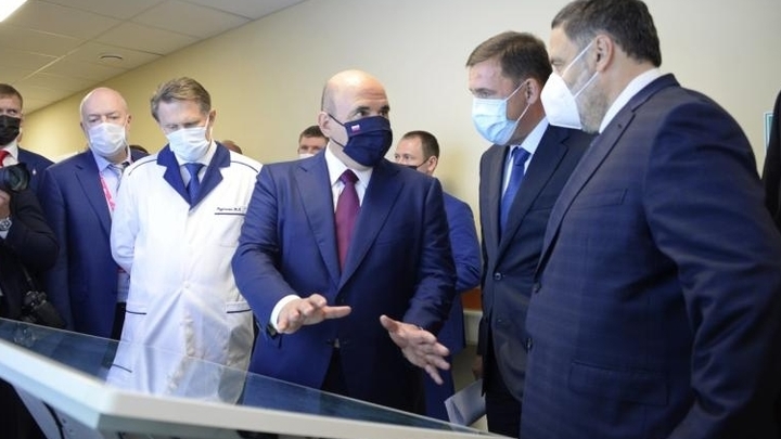 Мишустин пообещал дать деньги на строительство медицинского кластера в Екатеринбурге