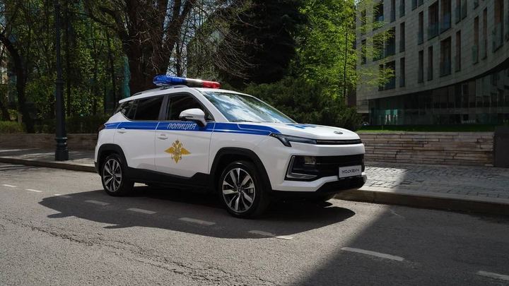 ГИБДД Московской области получила в распоряжение электромобиль «Москвич 3е»