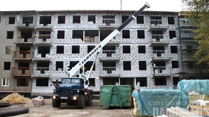 Пострадавший от взрыва бытового газа жилой дом в Ступино восстановят к концу декабря