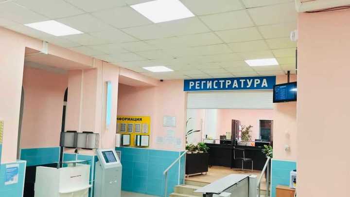 В нижегородской поликлинике №17 идёт ремонт