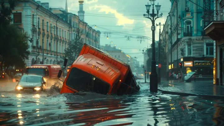 Наводнение в Дагестане. Без света остались 60 тысяч человек