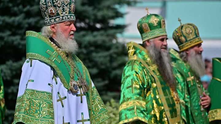 Патриарх Кирилл возглавил праздничную службу в честь обретения мощей Серафима Саровского