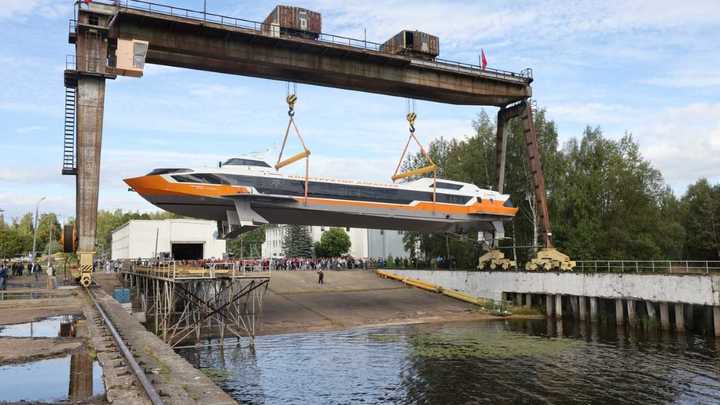 Первый Метеор 120Р для Нижегородской области спущен на воду