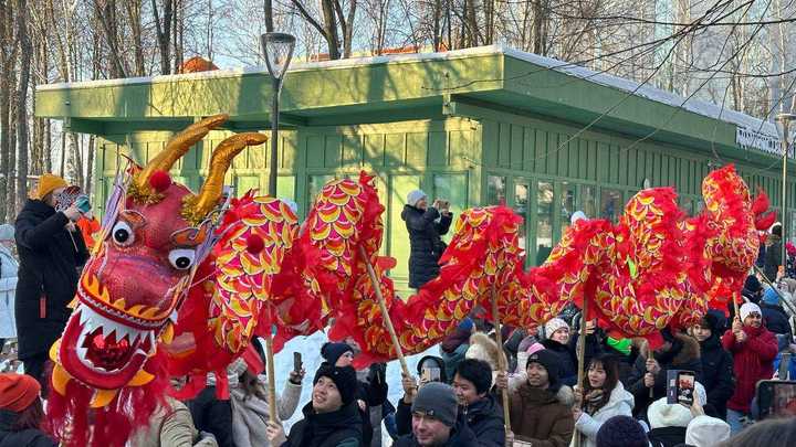 Китайский Новый год отпраздновали в нижегородском парке Швейцария