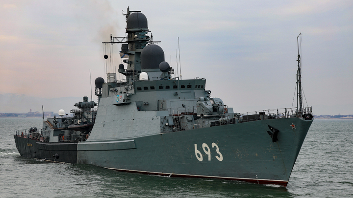 Роскосмос показал мыс Фиолент, где британский эсминец вторгся в воды России