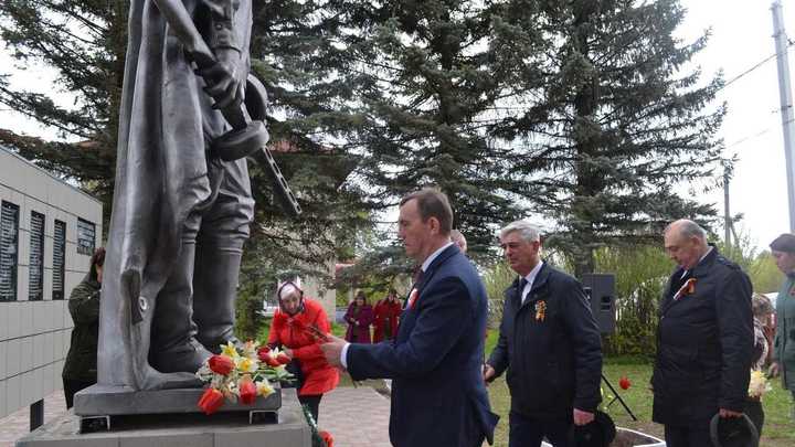 Восстановленный памятник погибшим в годы Великой Отечественной войны открыли в Тонкине