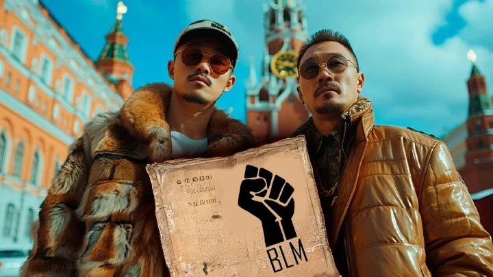 Мальчик с бородой с британским акцентом готовит России BLM: Детей уже ставят на колени и заставляют извиняться