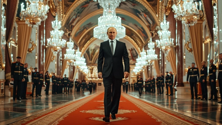 Путина наградили медалью За верность российскому флоту