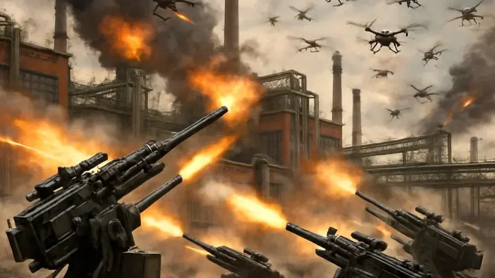 Над Анапой прозвучало около 10 взрывов