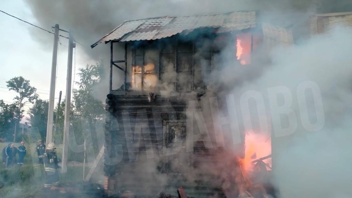 Новые подробности: на пожаре в Фурманове погибли женщина и пятилетняя девочка